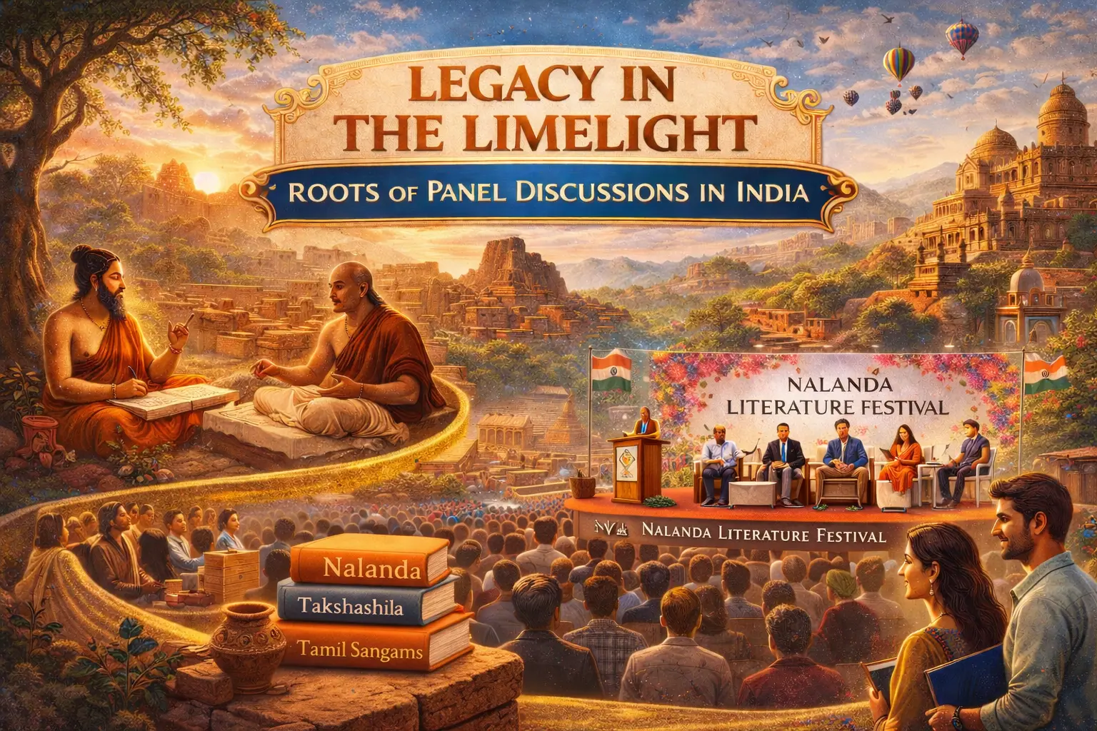Legacy in the Limelight: Roots of Panel Discussions in India
